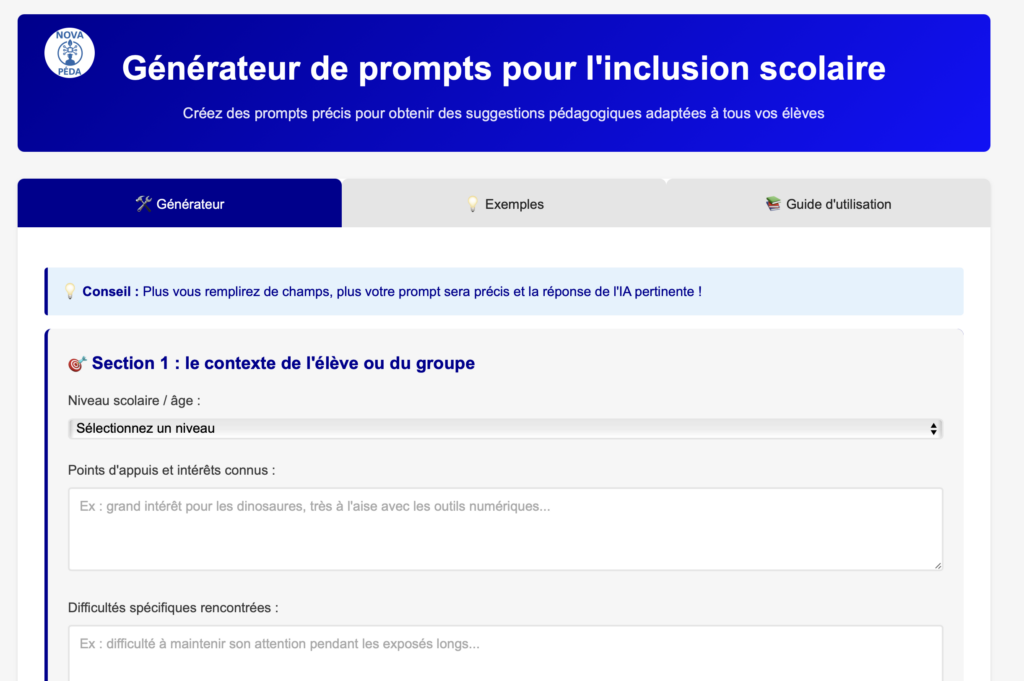 L'IA au service de l'accessibilité novapéda