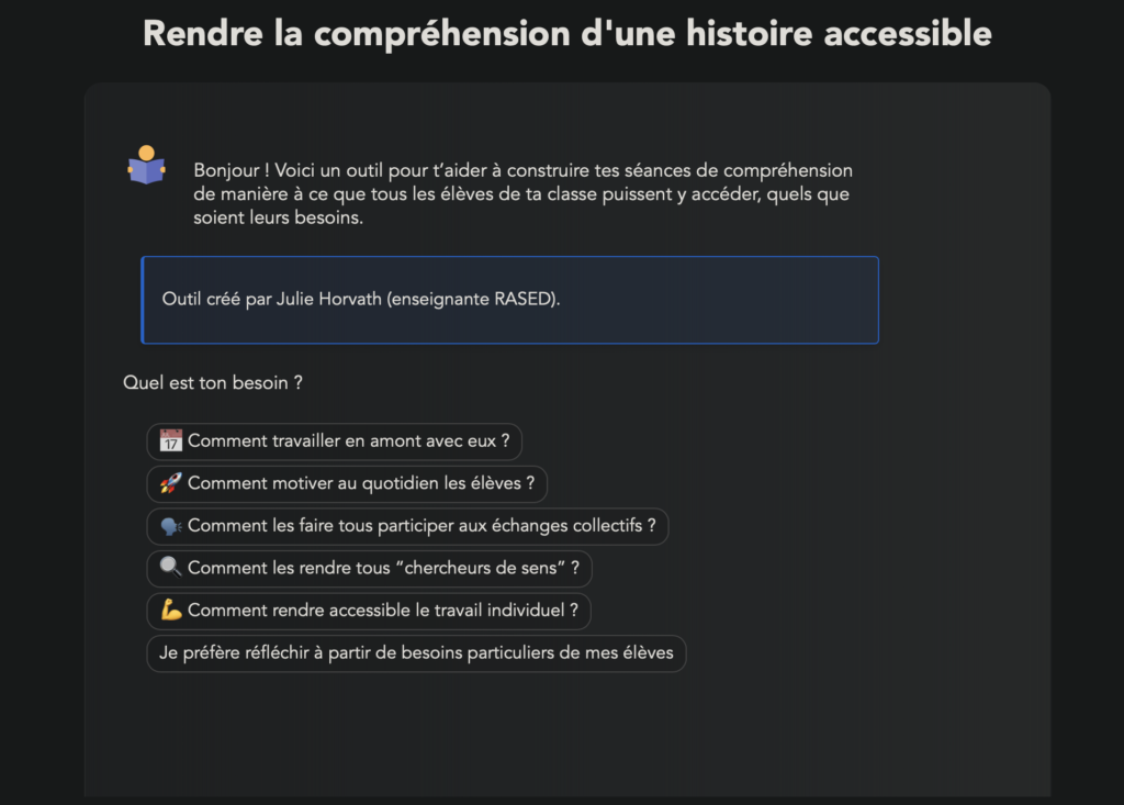 L'IA au service de l'accessibilité rendre la compréhension d'une histoire accessible