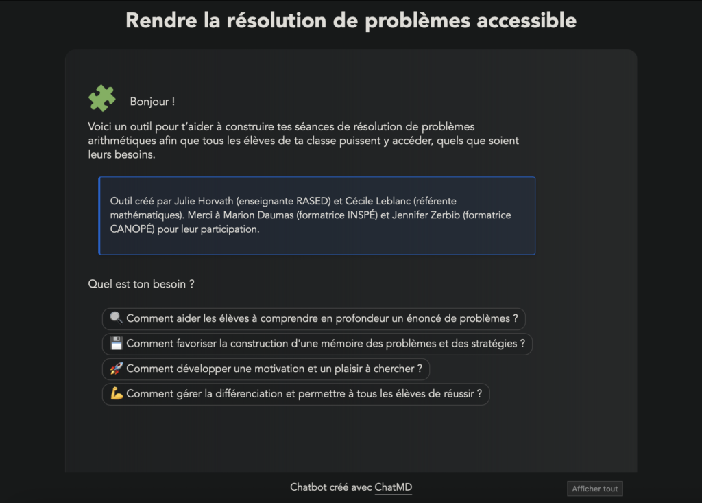 L'IA au service de l'accessibilité rendre la résolution de problème accessible